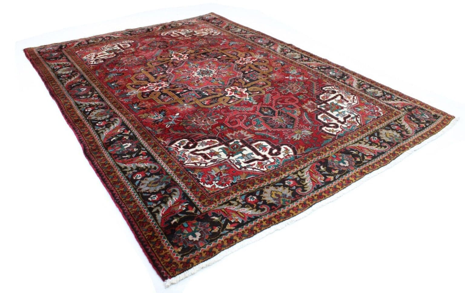 handgeknupfter-perserteppich-337x240-cm-nr-219-orientteppich-3 Perserteppich Heris 337 x 240 cm Wolle handgeknüpft