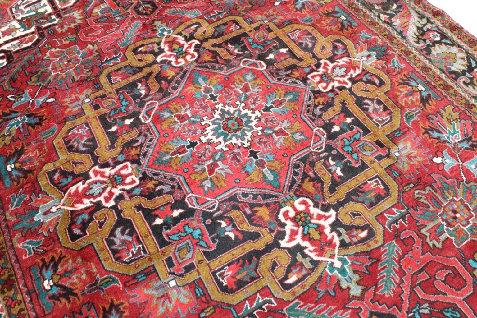 handgeknupfter-perserteppich-337x240-cm-nr-219-orientteppich-5 Perserteppich Heris 337 x 240 cm Wolle handgeknüpft