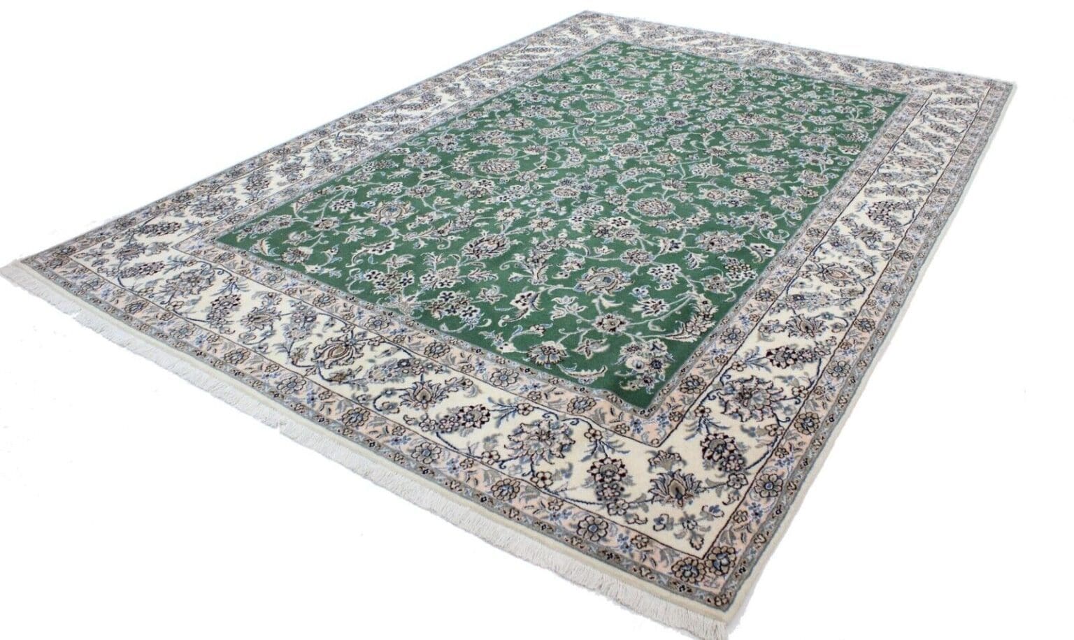 Perserteppich Nain 360x245 cm Wolle handgeknüpft