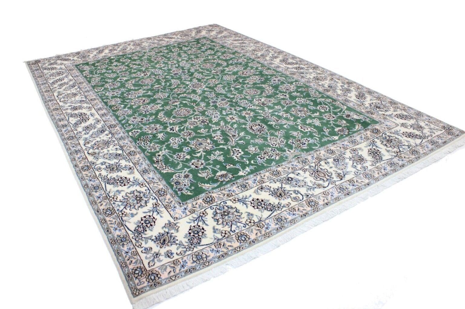 Perserteppich Nain 360x245 cm Wolle handgeknüpft
