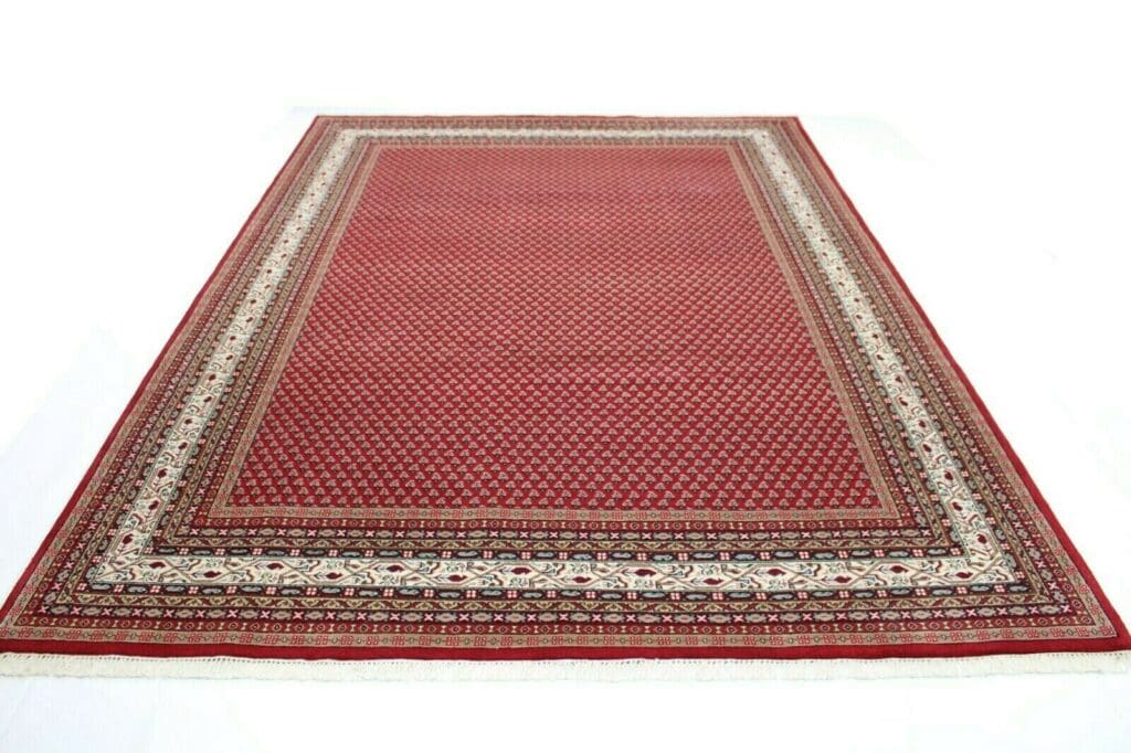 Orientteppich Sarough 351 x 246 cm Wolle handgeknüpft