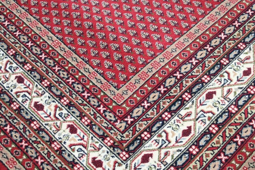 Orientteppich Sarough 351 x 246 cm Wolle handgeknüpft