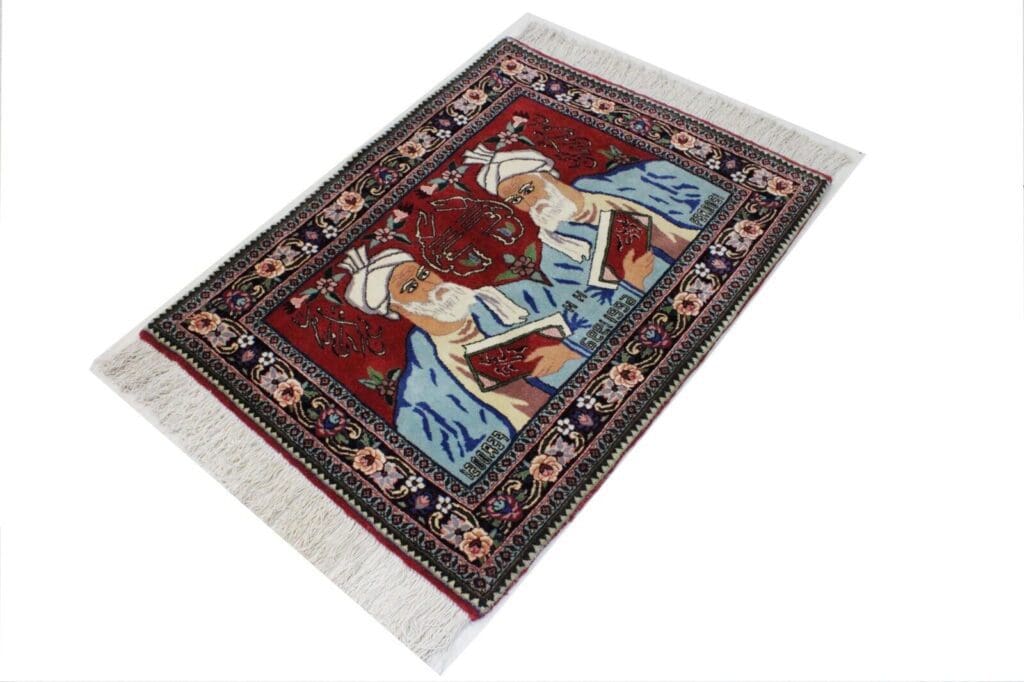 Perserteppich Bidjar 99 x 74 cm Wolle handgeknüpft