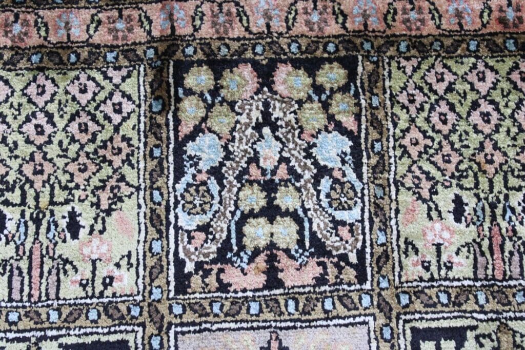 Orientteppich Kashmir 124 x 75 cm Seide handgeknüpft