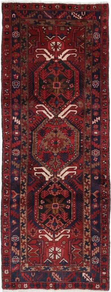 Perserteppich Meschkin Ardebil 328 x 123 cm Wolle handgeknüpft