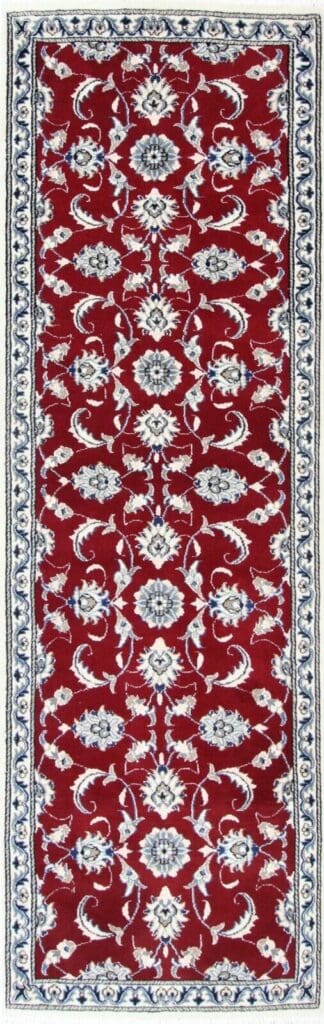original-perserteppich-nain-kashmari-248x76-cm-handgeknupft Perserteppich Nain Kaschmir 248 x 76 cm Wolle handgeknüpft