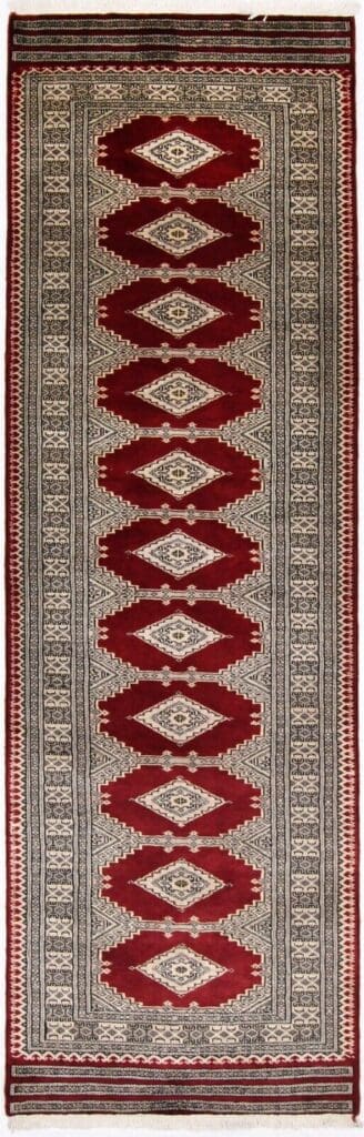 Orientteppich Pakistan 251 x 77 cm Wolle handgeknüpft