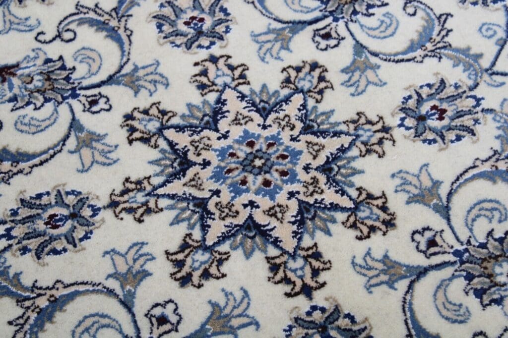 original-perserteppich-nain-150x150-cm-top-zustand-handgeknupft-4 Perserteppich Nain 150 x 150 cm Wolle handgeknüpft