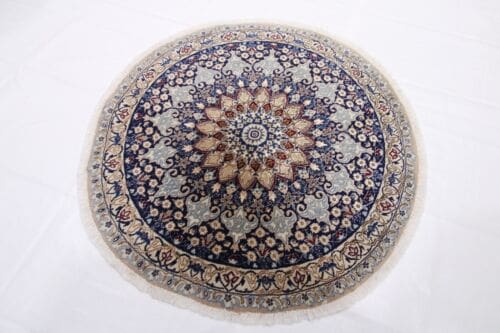 perserteppich-nain-9la-105x105-cm-seide-handgeknupft-100-handarbeit-6 Perserteppich Nain 9La 105 x 105 cm Seide handgeknüpft