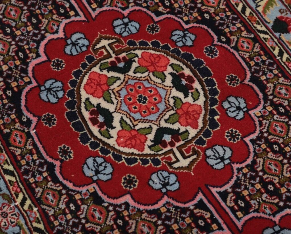 Perserteppich Bidjar 336 x 72 cm Wolle handgeknüpft