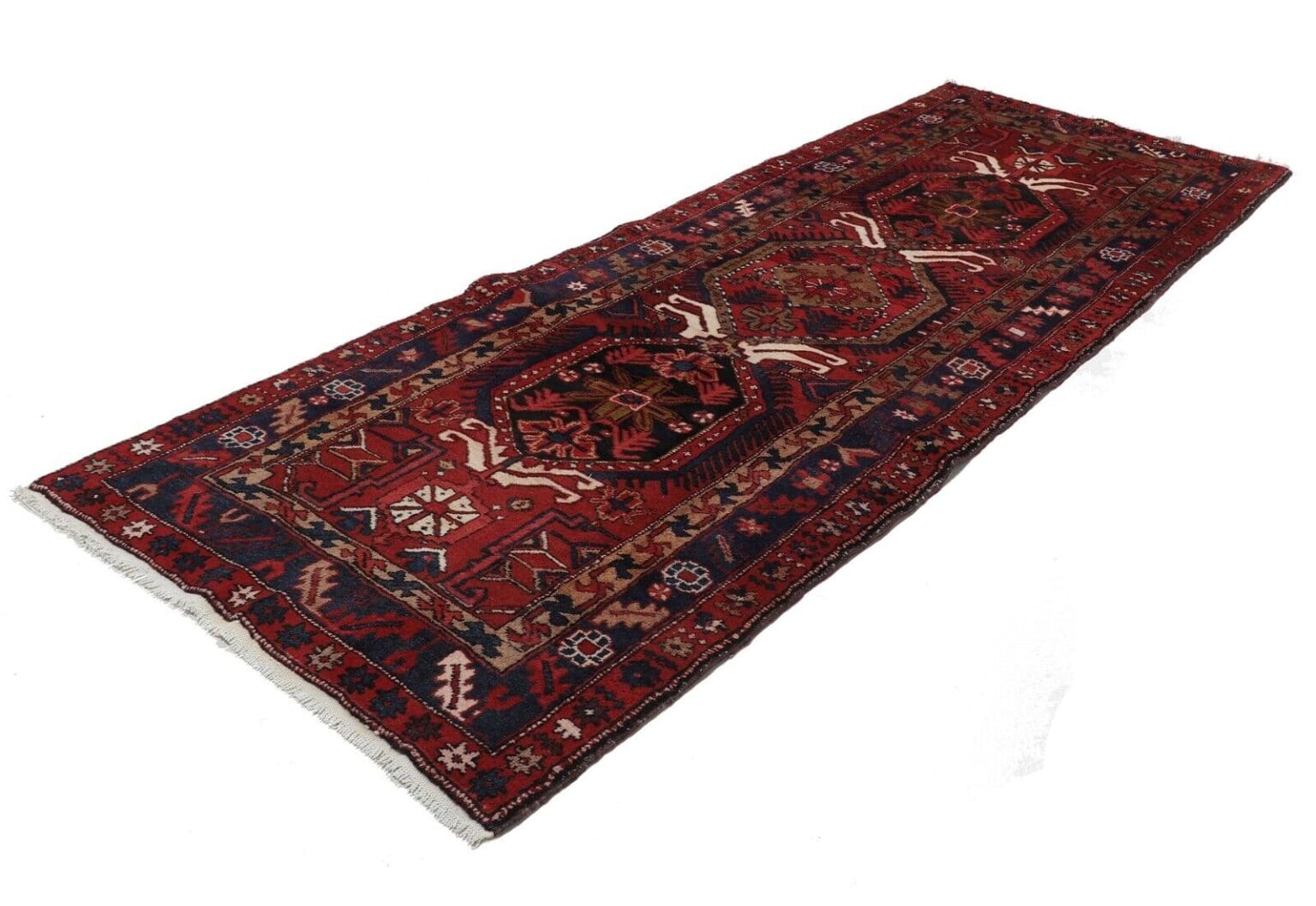 Perserteppich Meschkin Ardebil 328 x 123 cm Wolle handgeknüpft