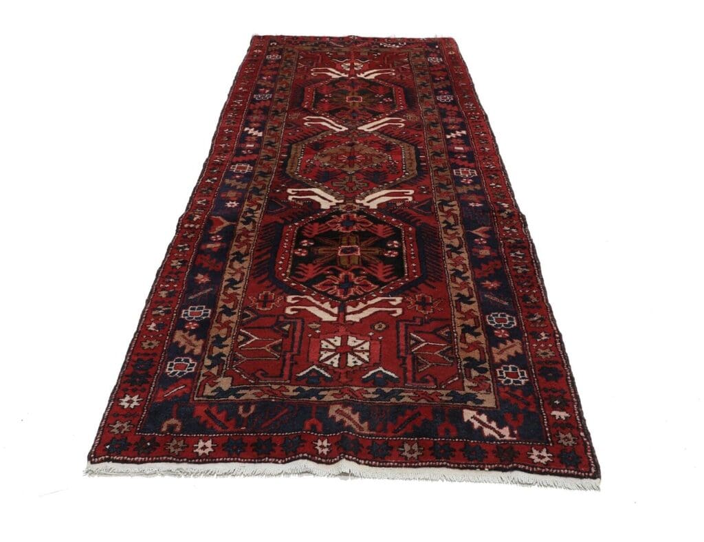 Perserteppich Meschkin Ardebil 328 x 123 cm Wolle handgeknüpft