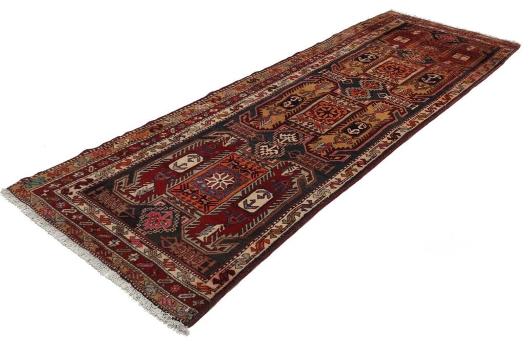 Perserteppich Meschkin 328 x 109 cm Wolle handgeknüpft