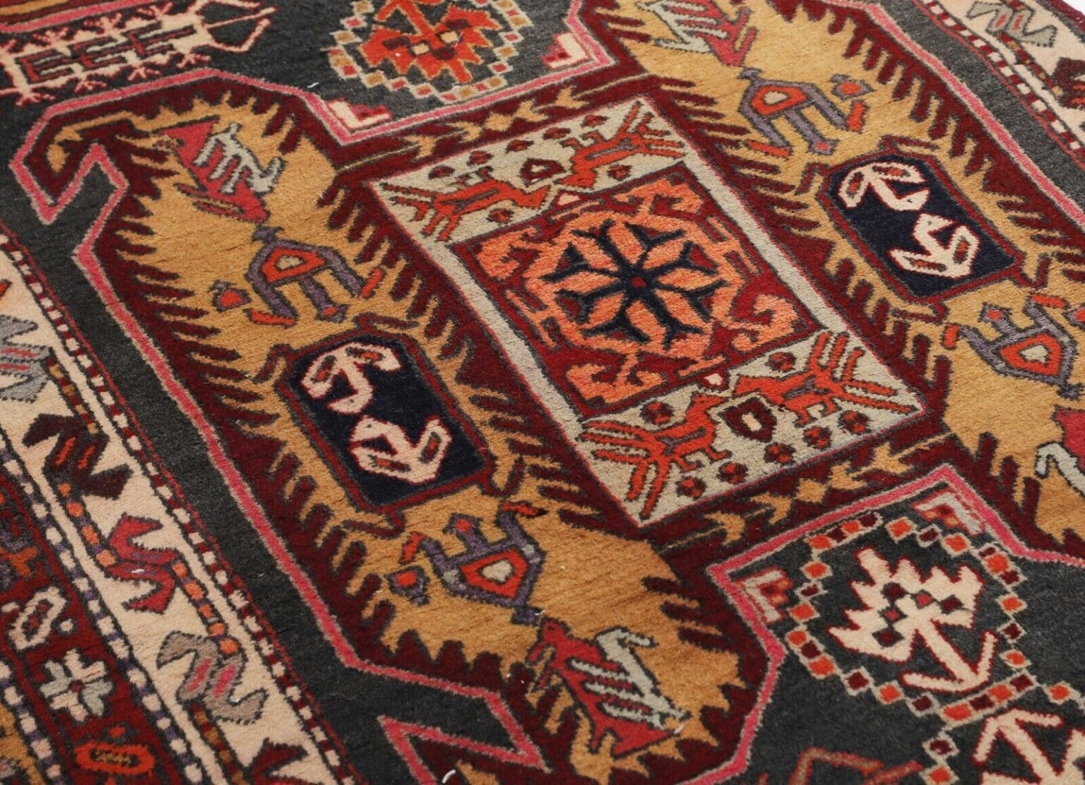 Perserteppich Meschkin 328 x 109 cm Wolle handgeknüpft