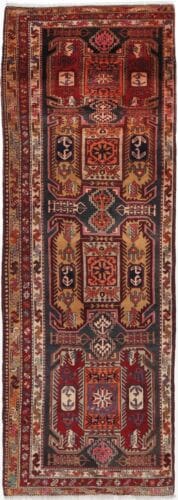 Perserteppich Meschkin 328 x 109 cm Wolle handgeknüpft