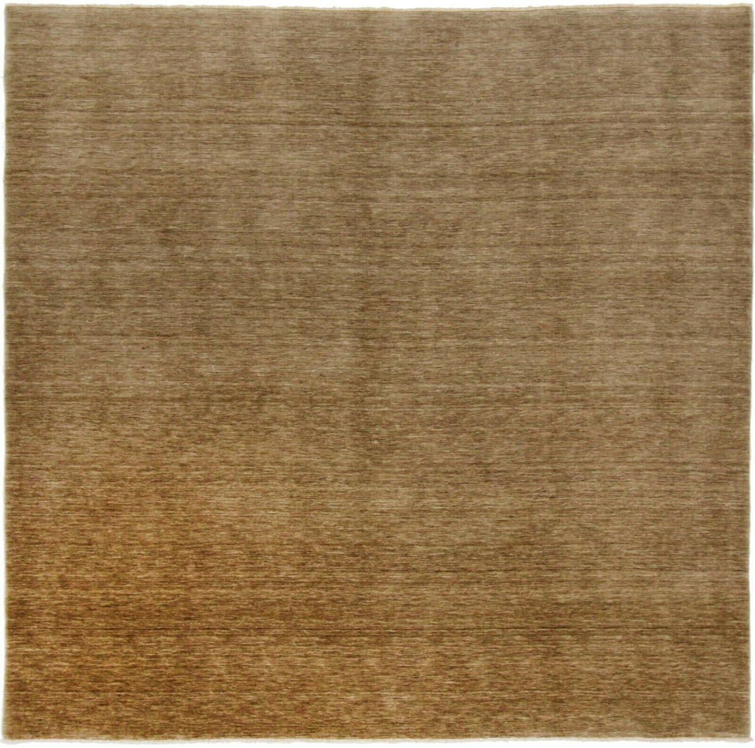 einfarbiger-perserteppich-251x245-cm-handgeknupft-top-zustand Orientteppich Indien 251 x 245 cm Wolle handgeknüpft