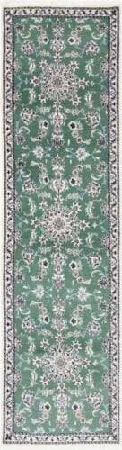 original-perserteppich-nain-kashmari-295x78cm-top-zustand-handgeknupft-6 Perserteppich Nain Kaschmir 295 x 78 cm Wolle handgeknüpft