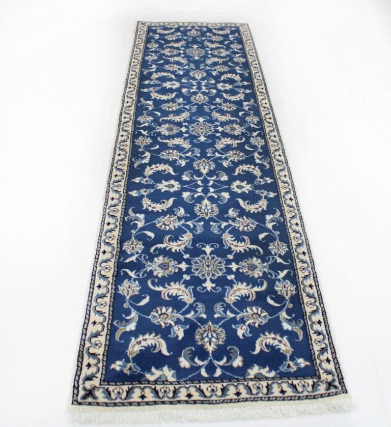 original-perserteppich-nain-kashmari-289x78-cm-handgeknupft-3 Perserteppich Nain 289 x 78 cm Wolle handgeknüpft