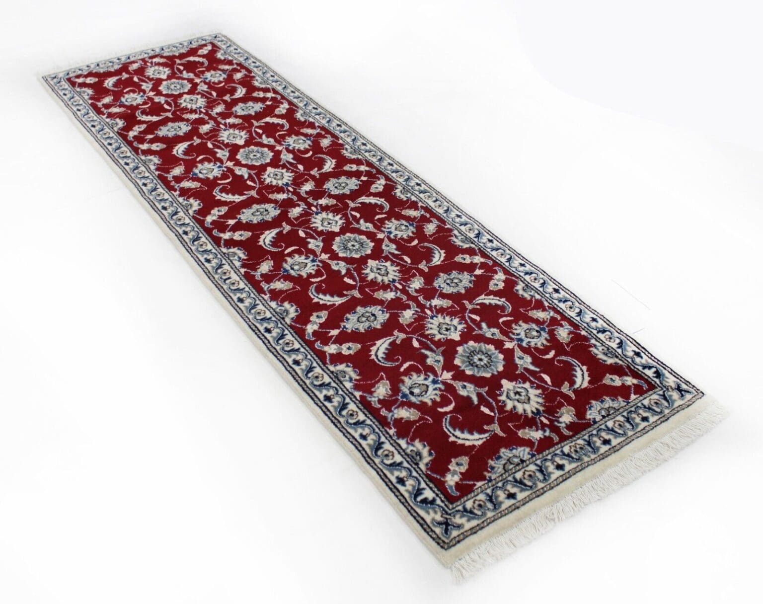 original-perserteppich-nain-kashmari-248x76-cm-handgeknupft-2 Perserteppich Nain Kaschmir 248 x 76 cm Wolle handgeknüpft