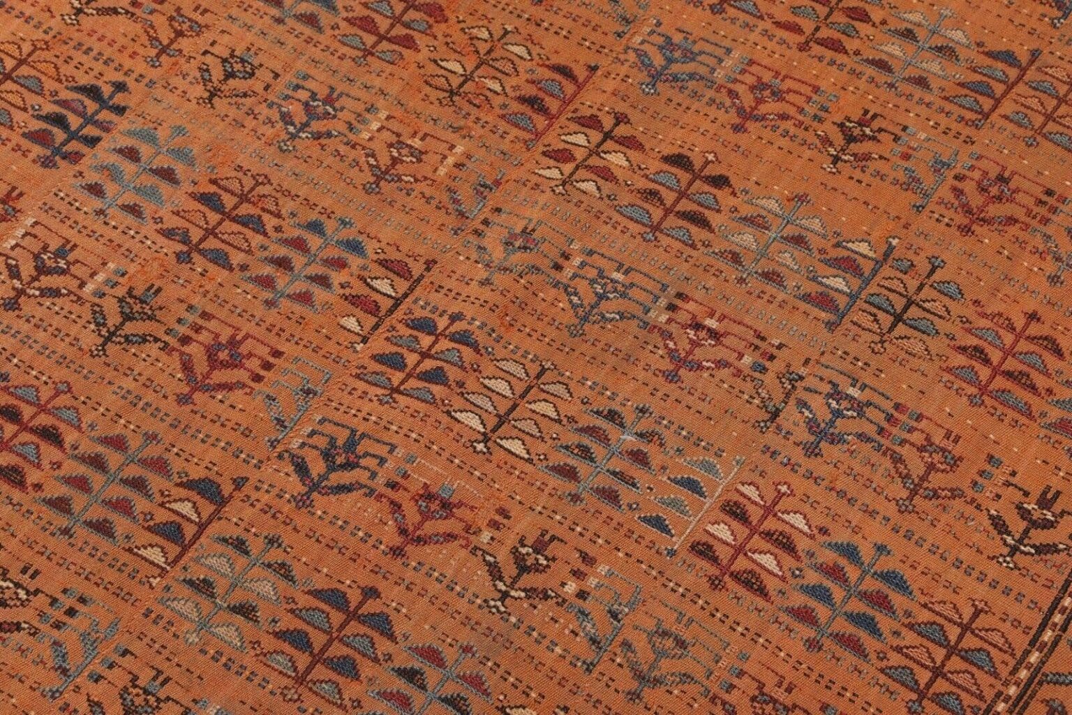 Perserteppich 235 x 102 cm Wolle handgeknüpft