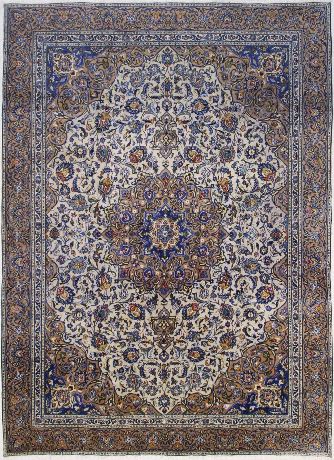 Perserteppich Kashmar 375 x 278 cm Wolle handgeknüpft