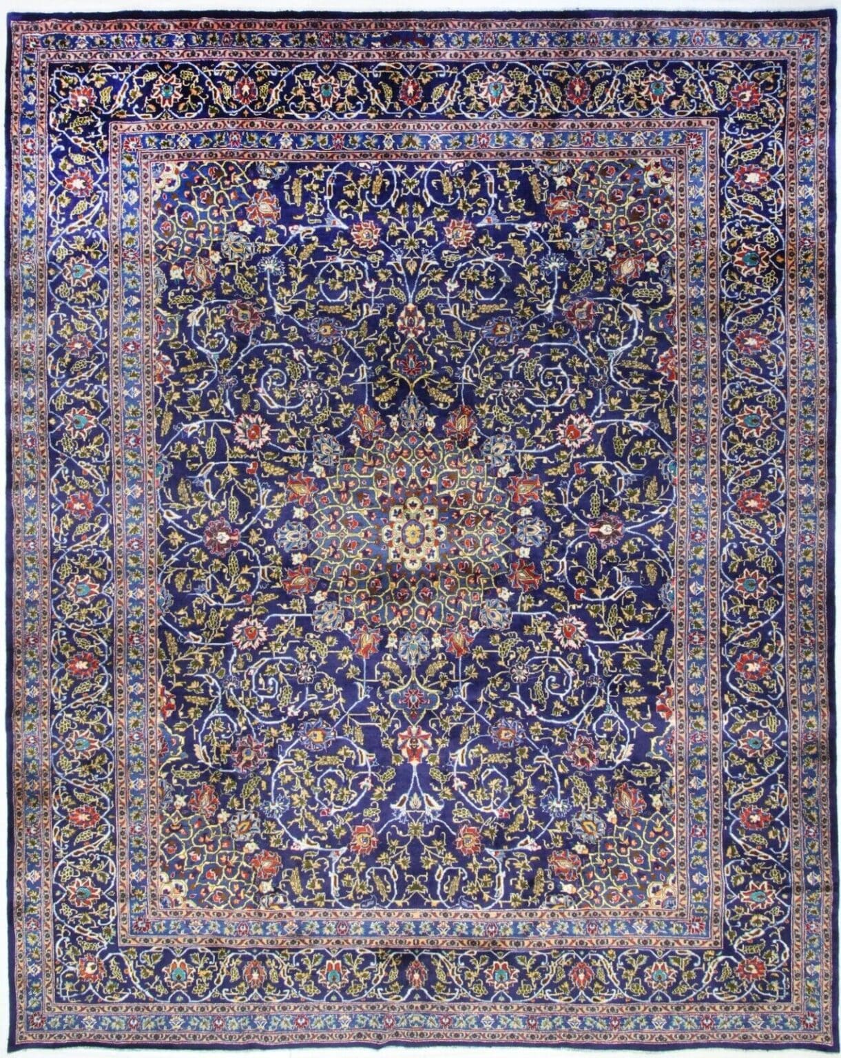 original-perserteppich-kashmar-378-x-293-cm-handgeknupft-wollteppich Perserteppich Kashmar 378 x 293 cm Wolle handgeknüpft