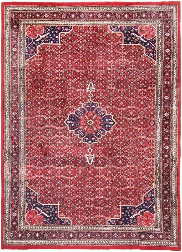 Orientteppich Hamedan 385 x 280 cm Wolle handgeknüpft