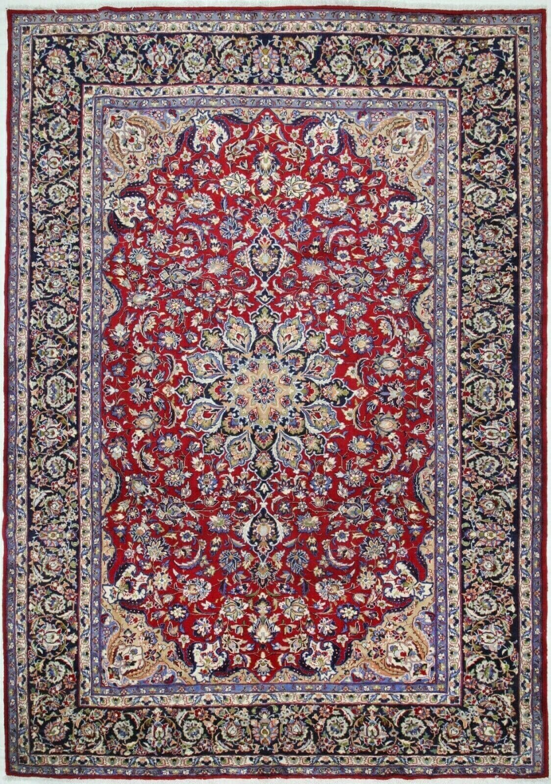 Perserteppich Isfahan 423 x 294 cm Wolle handgeknüpft