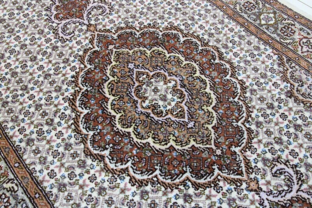 Perserteppich Tabriz 247 x 80 cm Wolle handgeknüpft