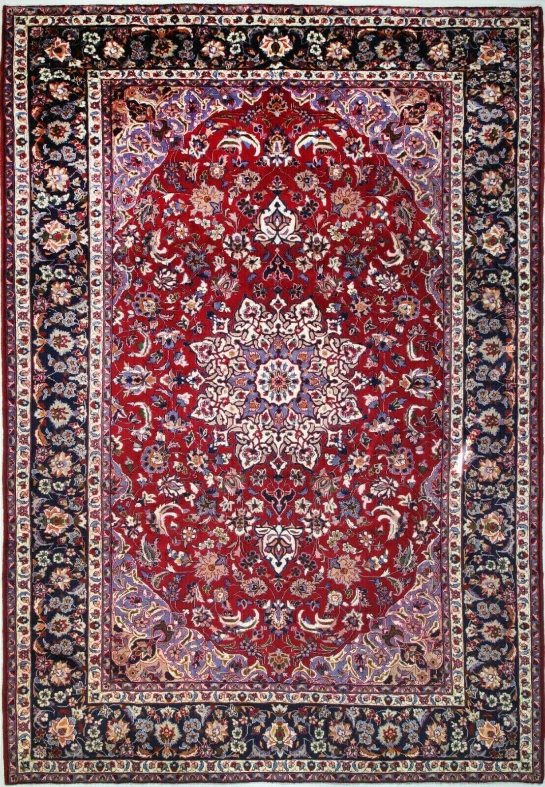 Perserteppich Isfahan 420 x 296 cm Wolle handgeknüpft