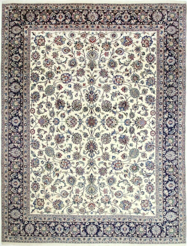 Perserteppich Mashad 399 x 293 cm Wolle handgeknüpft