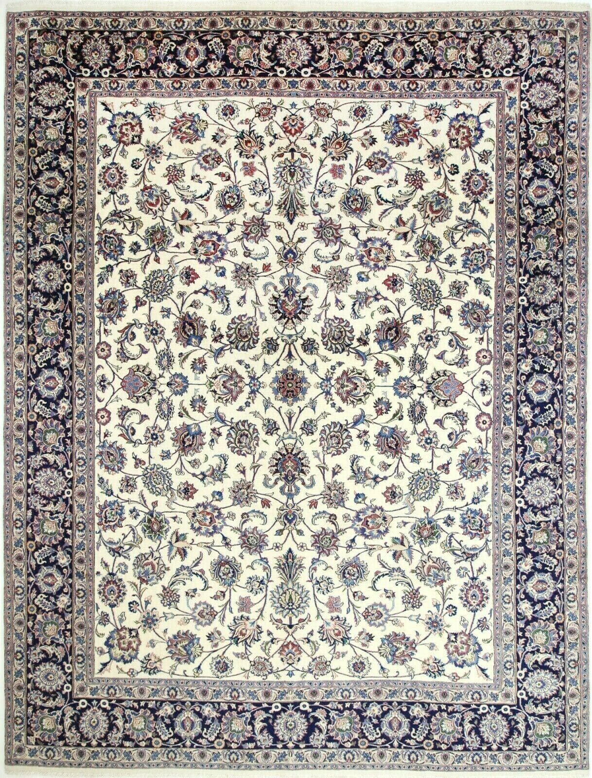 Perserteppich Mashad 399 x 293 cm Wolle handgeknüpft