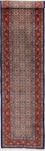 Perserteppich Moud 380 x 78 cm Wolle handgeknüpft