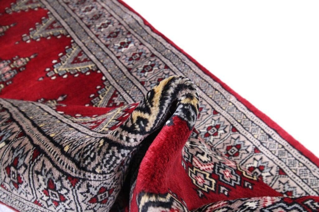Orientteppich Pakistan 242 x 80 cm Wolle handgeknüpft