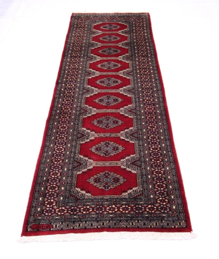 Orientteppich Pakistan 230x78 cm Wolle handgeknüpft