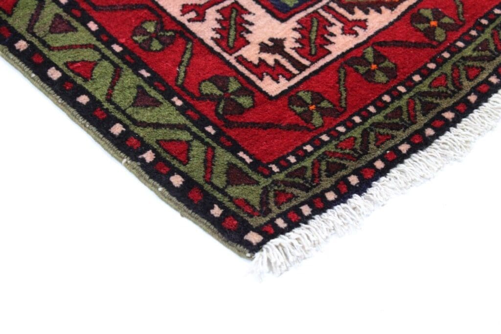 Perserteppich Hamedan 364 x 166 cm Wolle handgeknüpft