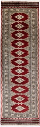 Orientteppich Pakistan 251 x 77 cm Wolle handgeknüpft