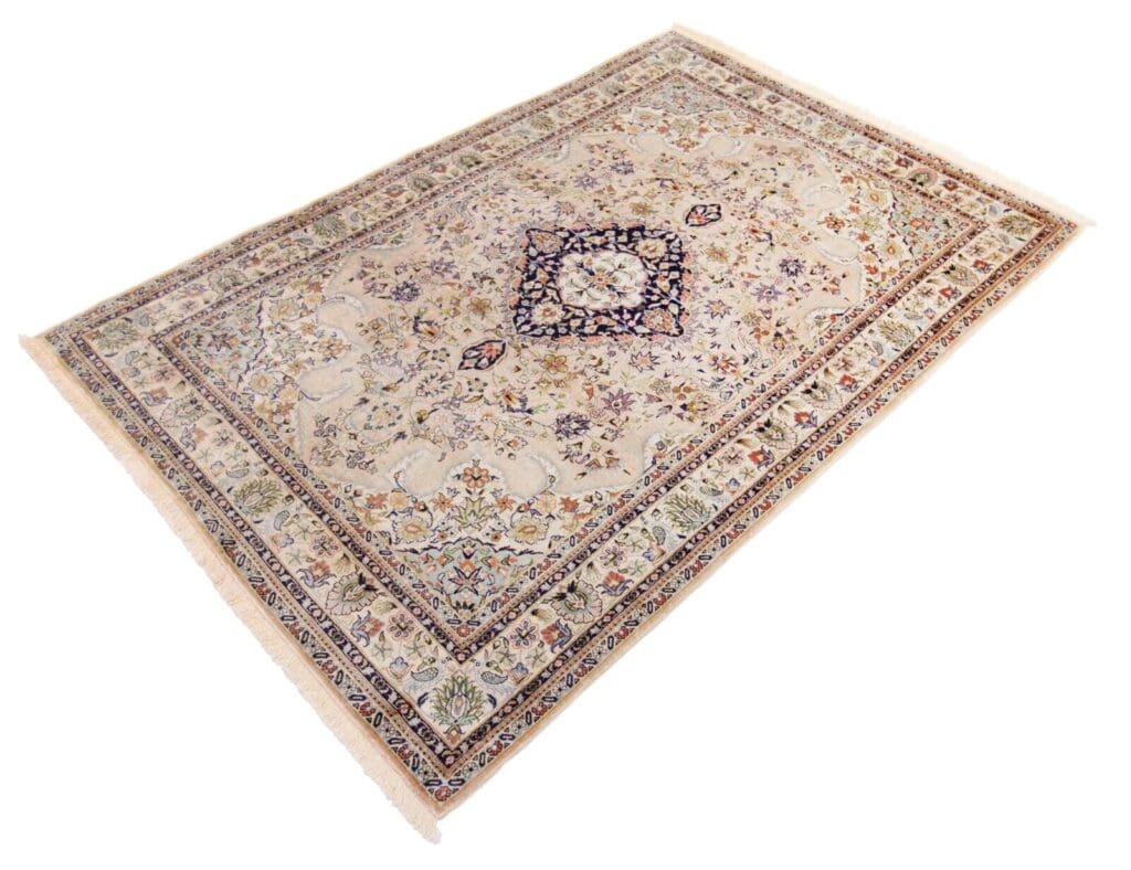 Orientteppich China 185 x 128 cm Seide handgeknüpft