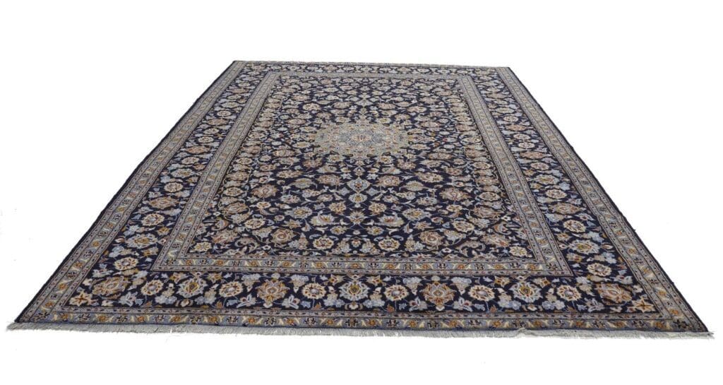 Perserteppich Keshan 374 x 280 cm Wolle handgeknüpft
