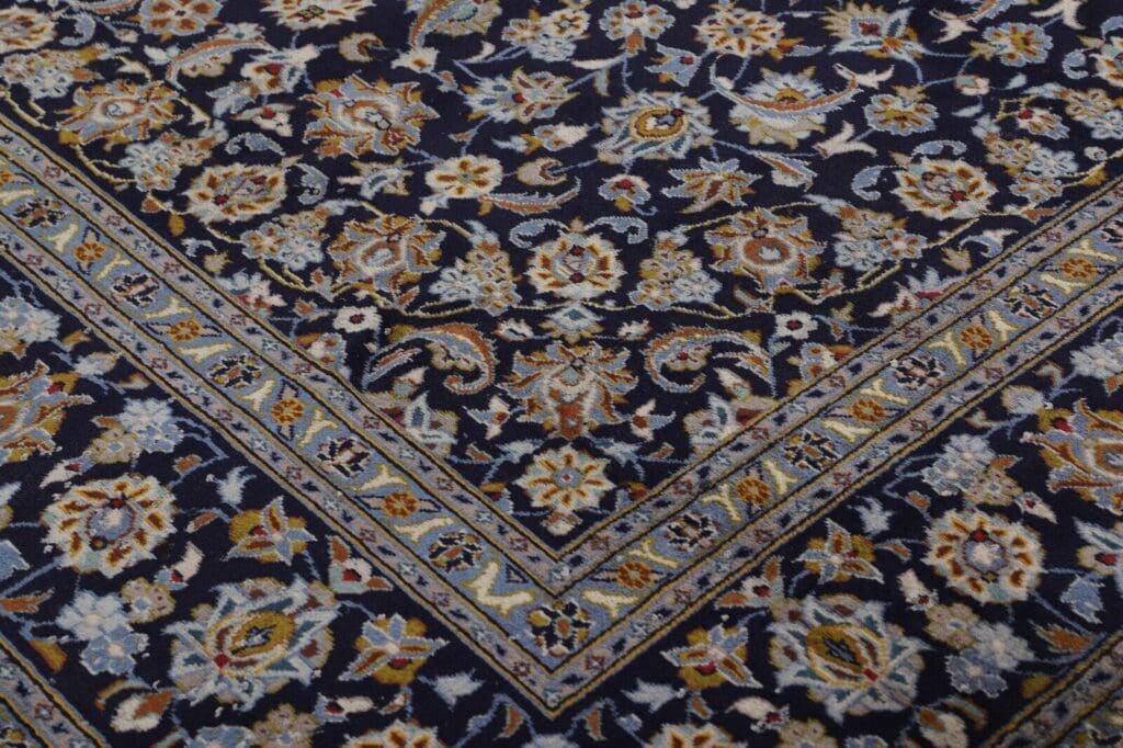 Perserteppich Keshan 374 x 280 cm Wolle handgeknüpft