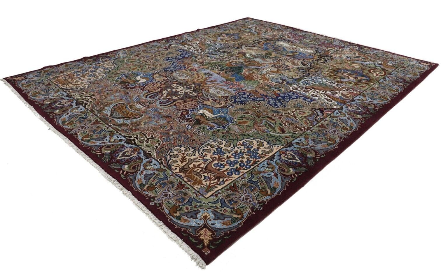 original-perserteppich-kashmar-393x312-cm-neuwertig-handgeknupft-1 Perserteppich Kashmar 393 x 312 cm Wolle handgeknüpft