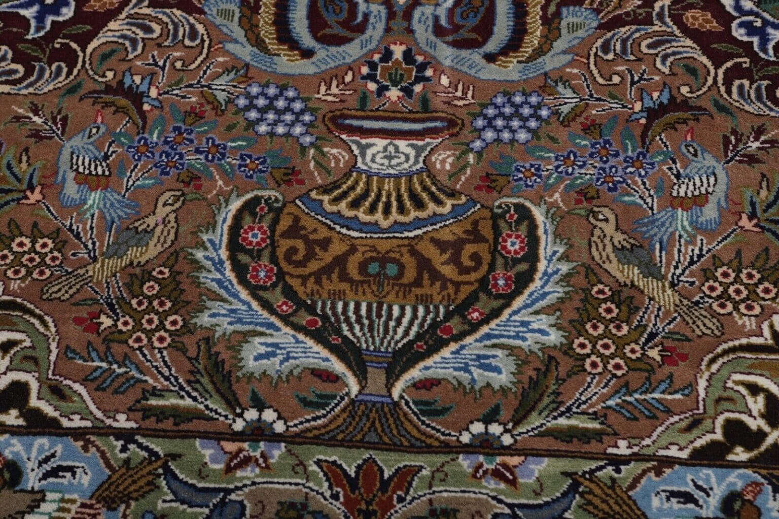 original-perserteppich-kashmar-393x312-cm-neuwertig-handgeknupft-4 Perserteppich Kashmar 393 x 312 cm Wolle handgeknüpft