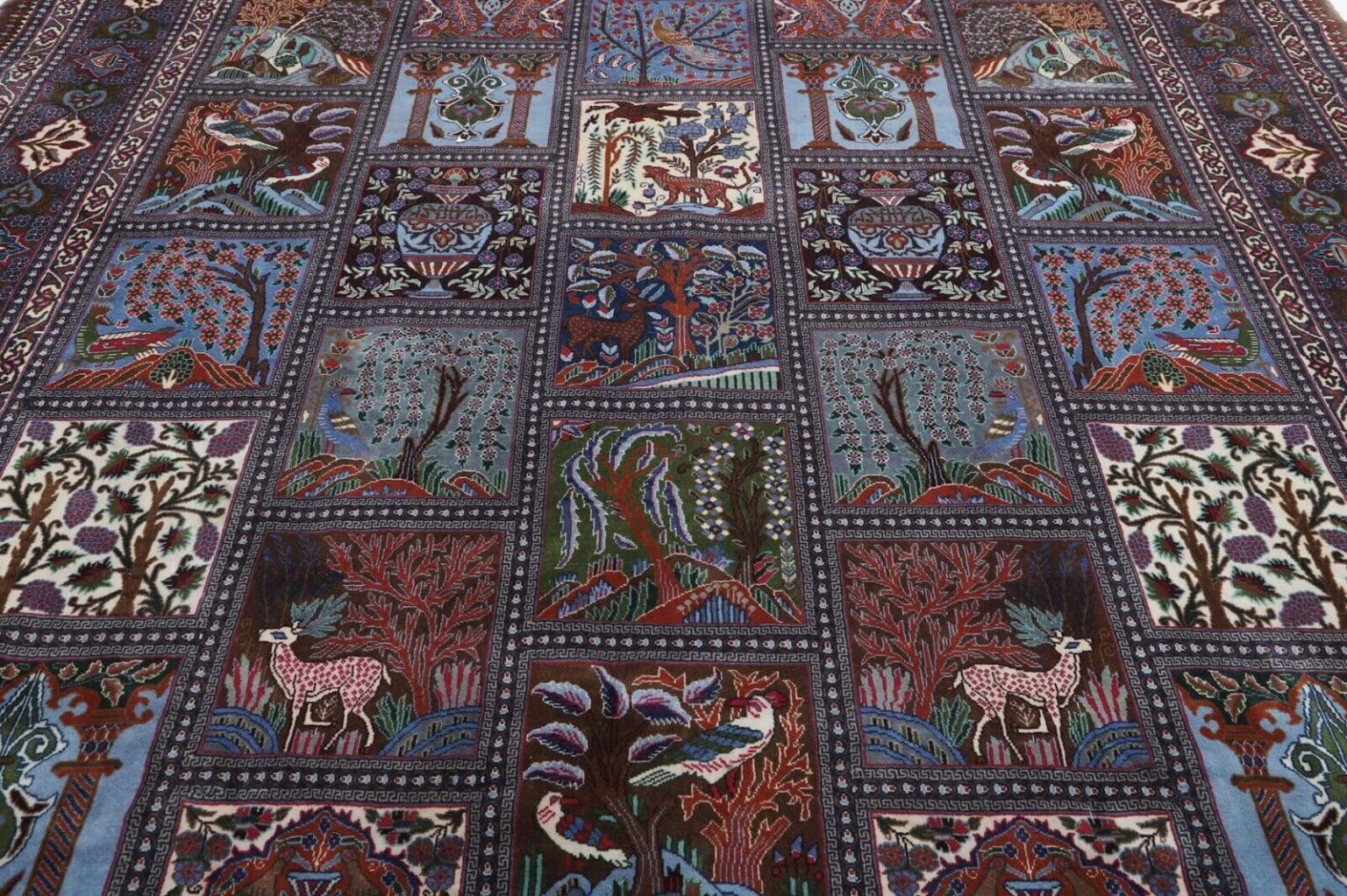 Perserteppich Kashmar 400 x 295 cm Wolle handgeknüpft
