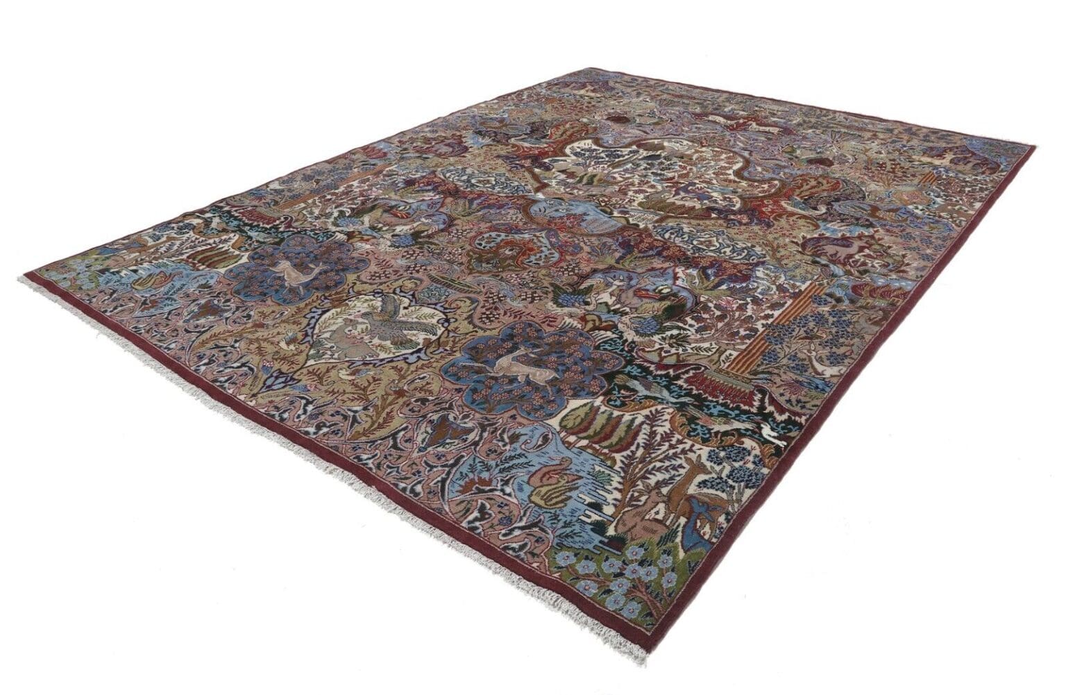 original-perserteppich-kashmar-395x298-cm-handgeknupft-orientalisch-1 Perserteppich Kashmar 395 x 298 cm Wolle handgeknüpft