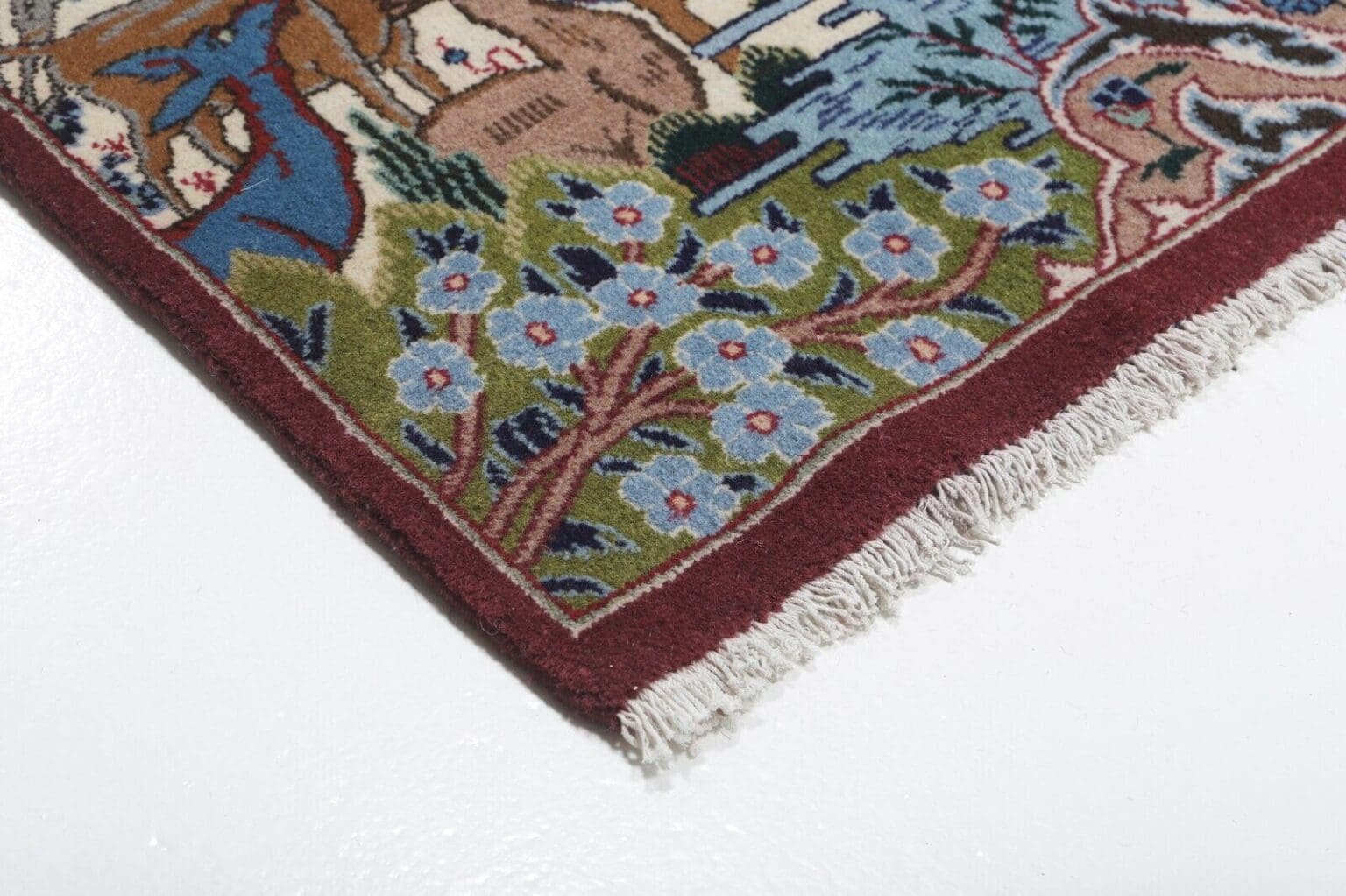 original-perserteppich-kashmar-395x298-cm-handgeknupft-orientalisch-4 Perserteppich Kashmar 395 x 298 cm Wolle handgeknüpft