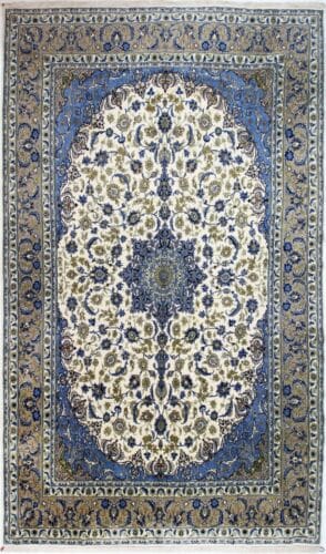Perserteppich Isfahan 433 x 252 cm Wolle handgeknüpft