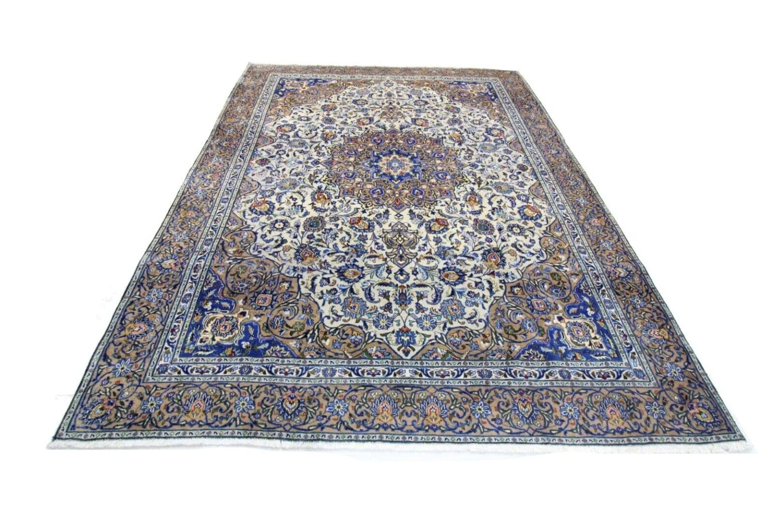 Perserteppich Kashmar 375 x 278 cm Wolle handgeknüpft