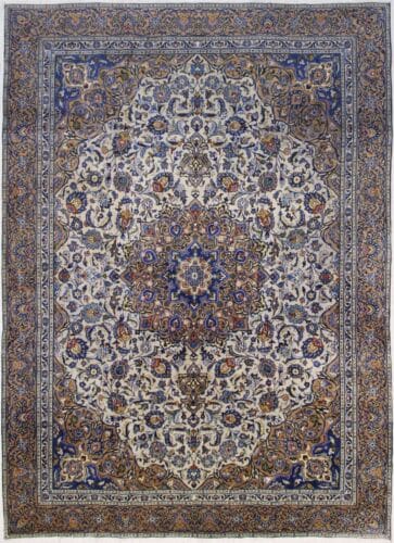 Perserteppich Kashmar 375 x 278 cm Wolle handgeknüpft