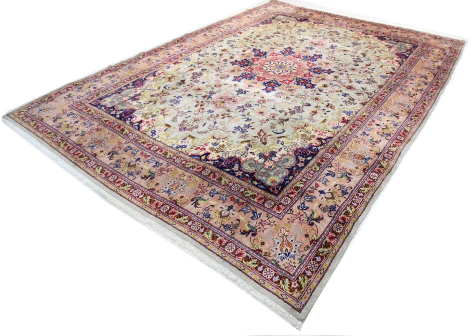 Perserteppich Tabriz 387 x 300 cm Wolle handgeknüpft