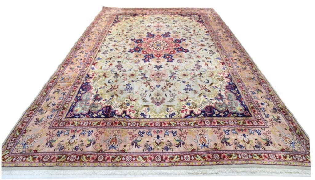 Perserteppich Tabriz 387 x 300 cm Wolle handgeknüpft